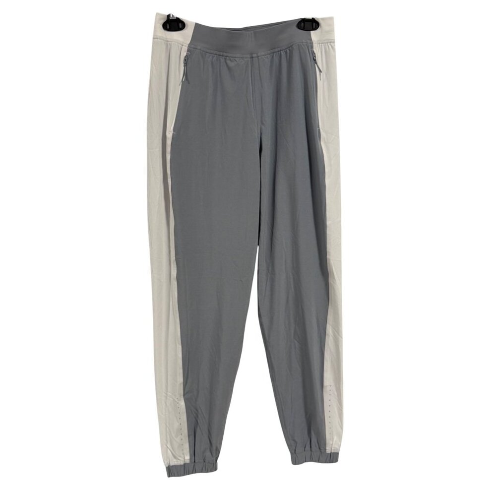 Lululemon Adapted State‎ High-Rise Jogger Gray White Women's Size 8